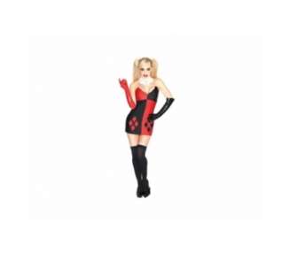 Rubies Adult - Super villain Harley Quinn Costume - Medium (880687)