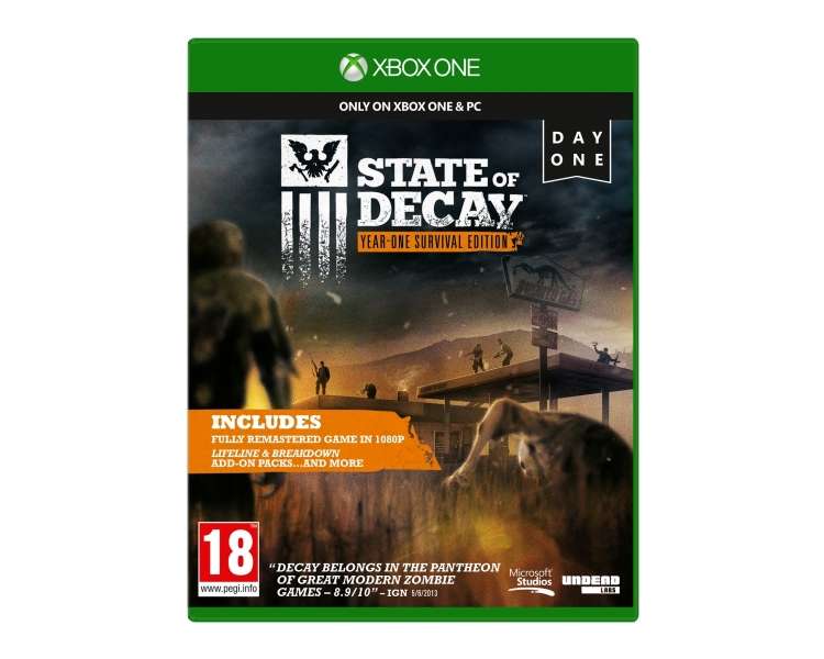State of Decay, Juego para Consola Microsoft XBOX One