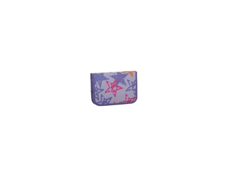 Ticket to Heaven - Big pencil case with content - Spring violet star (10058-6000-004)