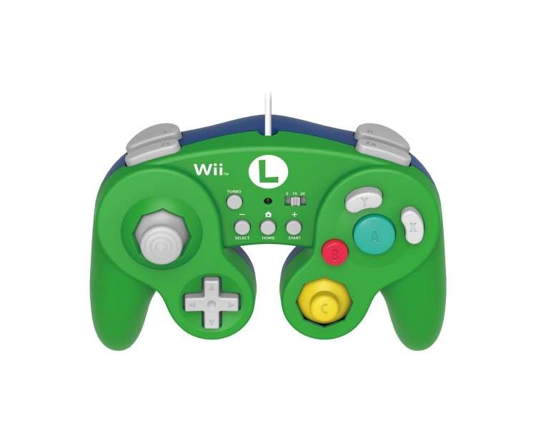 Nintendo Wii U Controller Controlador Mando - HORI Battle Pad (Luigi Version)