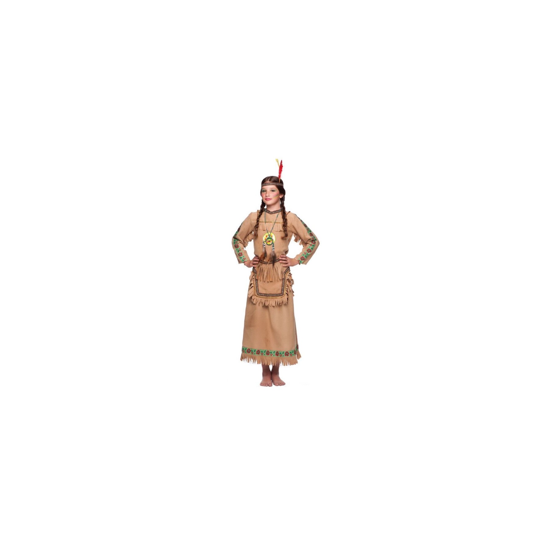 Veneziano - Indian Girl Costume - 8 Years (5953)
