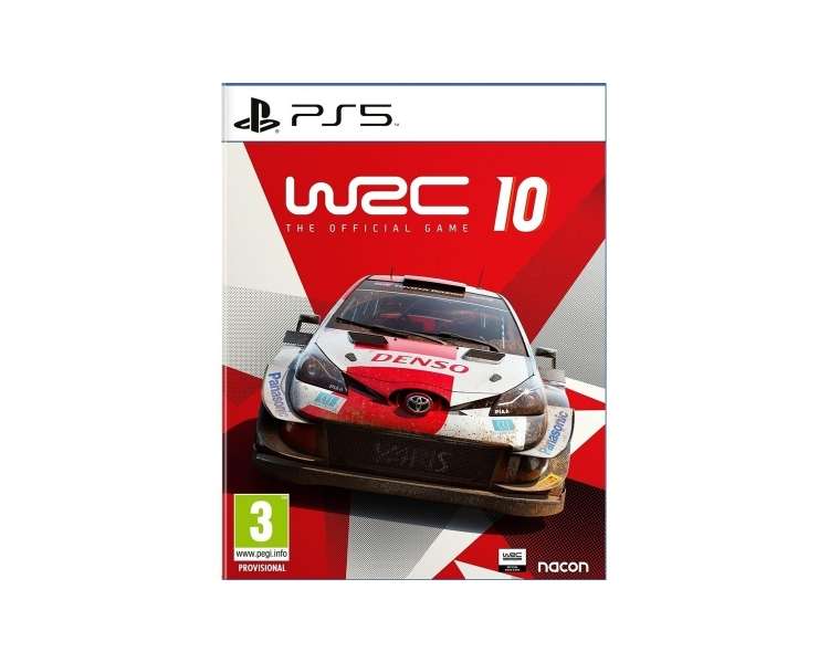 WRC 10 WORLD RALLY CHAMPIONSHIP RACING PS5 CARS GAME EXCELLENT Condition