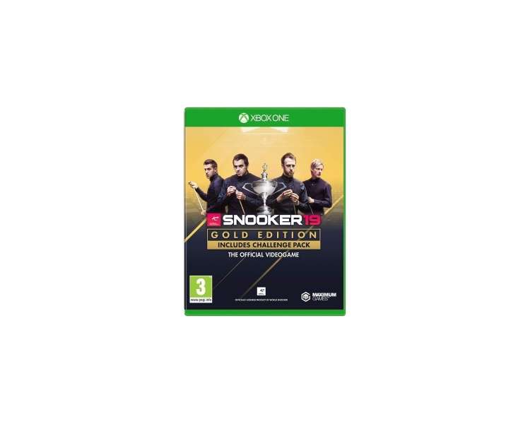 Snooker 19 (Gold Edition), Juego para Consola Microsoft XBOX One