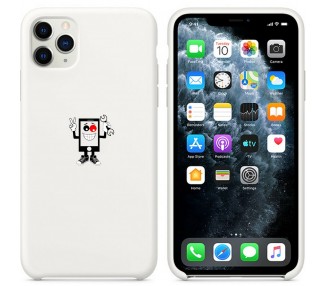 Funda Carcasa De Silicona Suave Líquida Para iPhone 11 Pro Max - Diseño Original