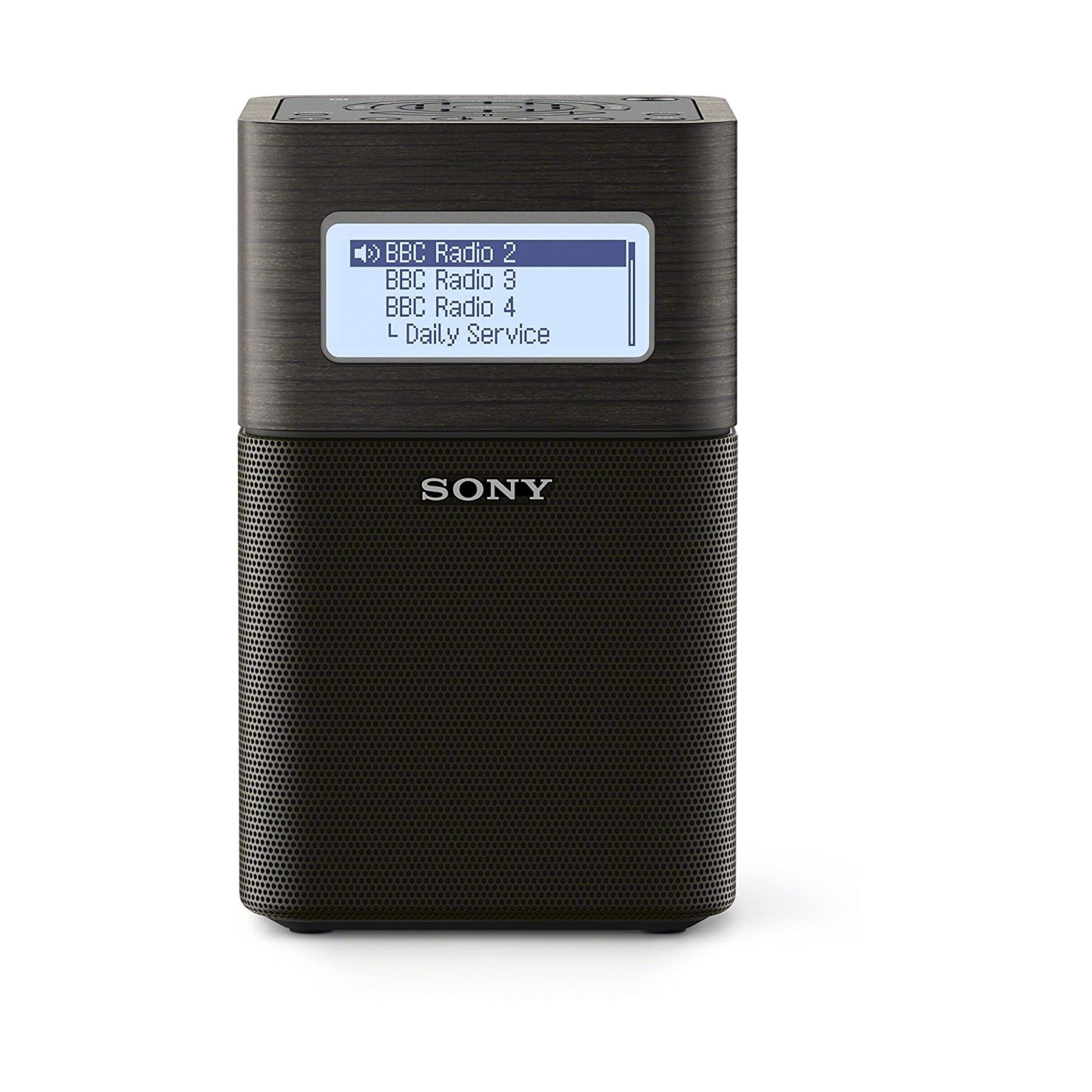 Sony - XDR-V1BTD Portable Clock Radio with Bluetooth/DAB