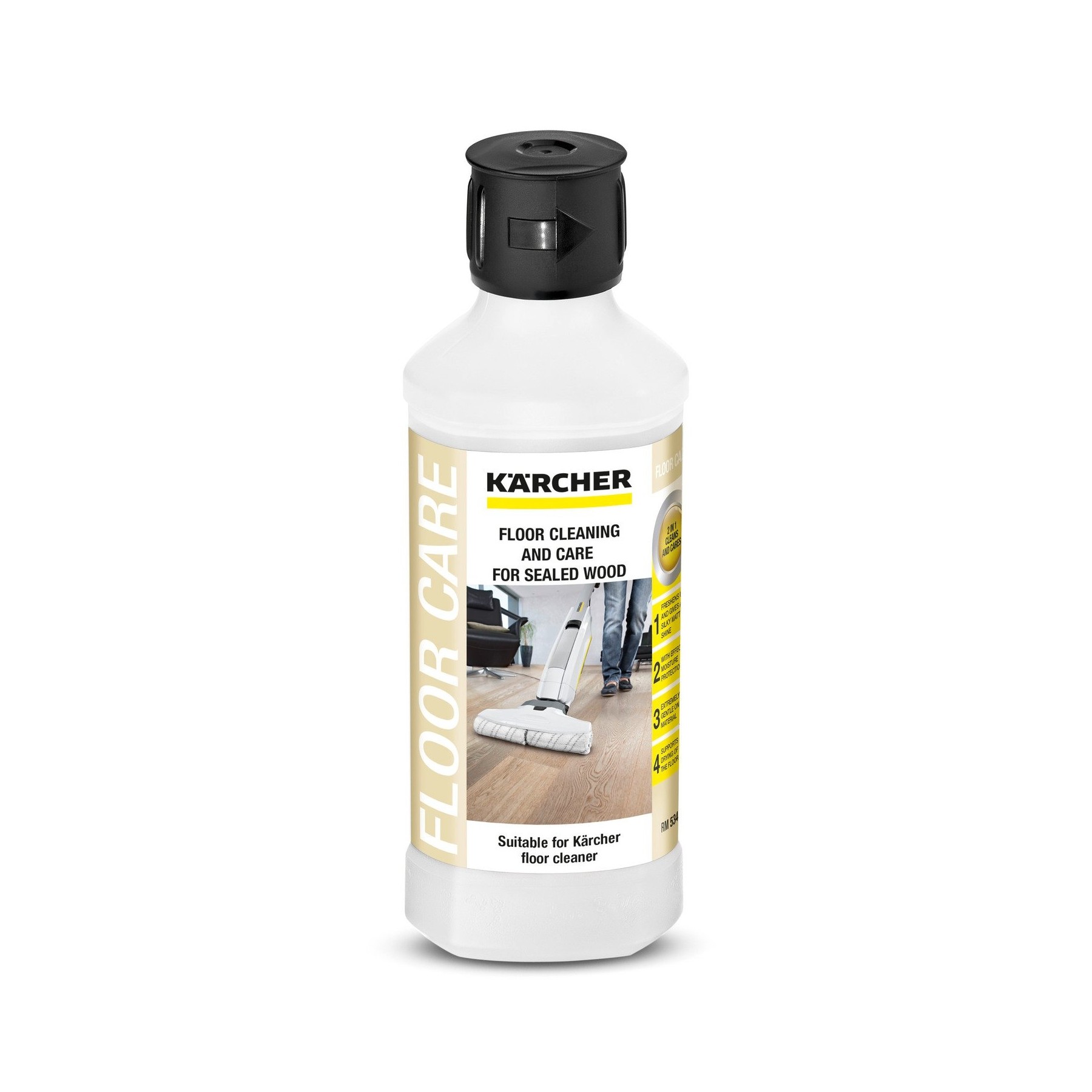 Kärcher - Floor Cleaning And Care For Sealed Wood (500ml)