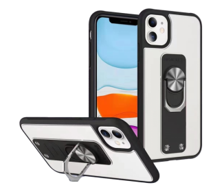Funda Gel Bracket iPhone 11 Pro Max Iman con soporte de Anilla 4-Colores