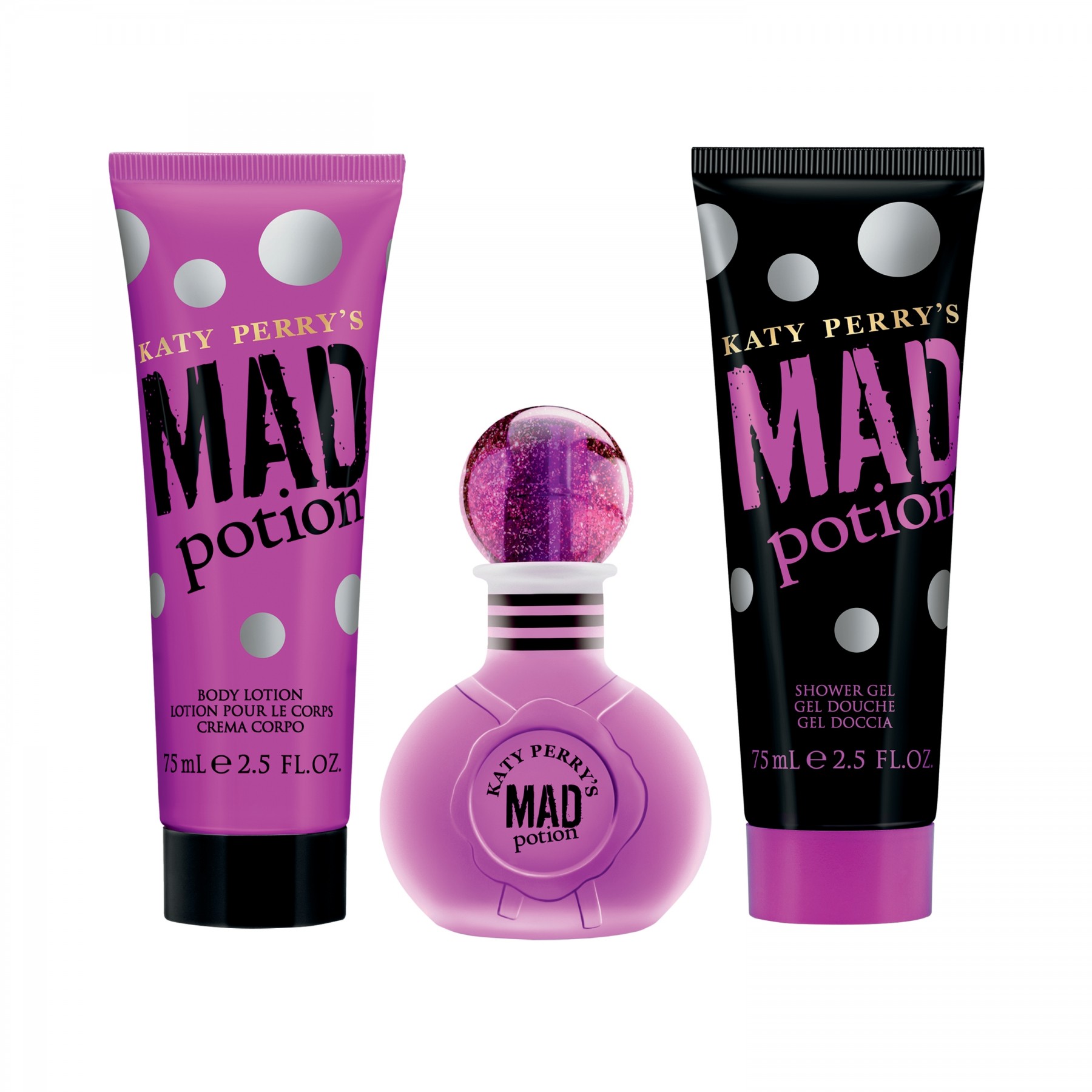 Katy Perry - Mad Potion EDP 50ml + Bodylotion 75 ml + Showergel 75 ml - Giftset