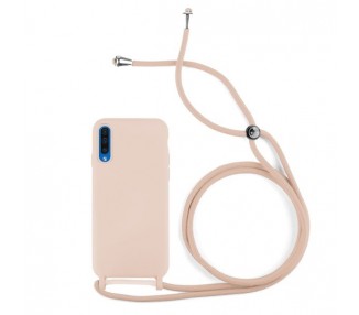 Funda suave con Cordón Samsung Galaxy A12 5-Colores