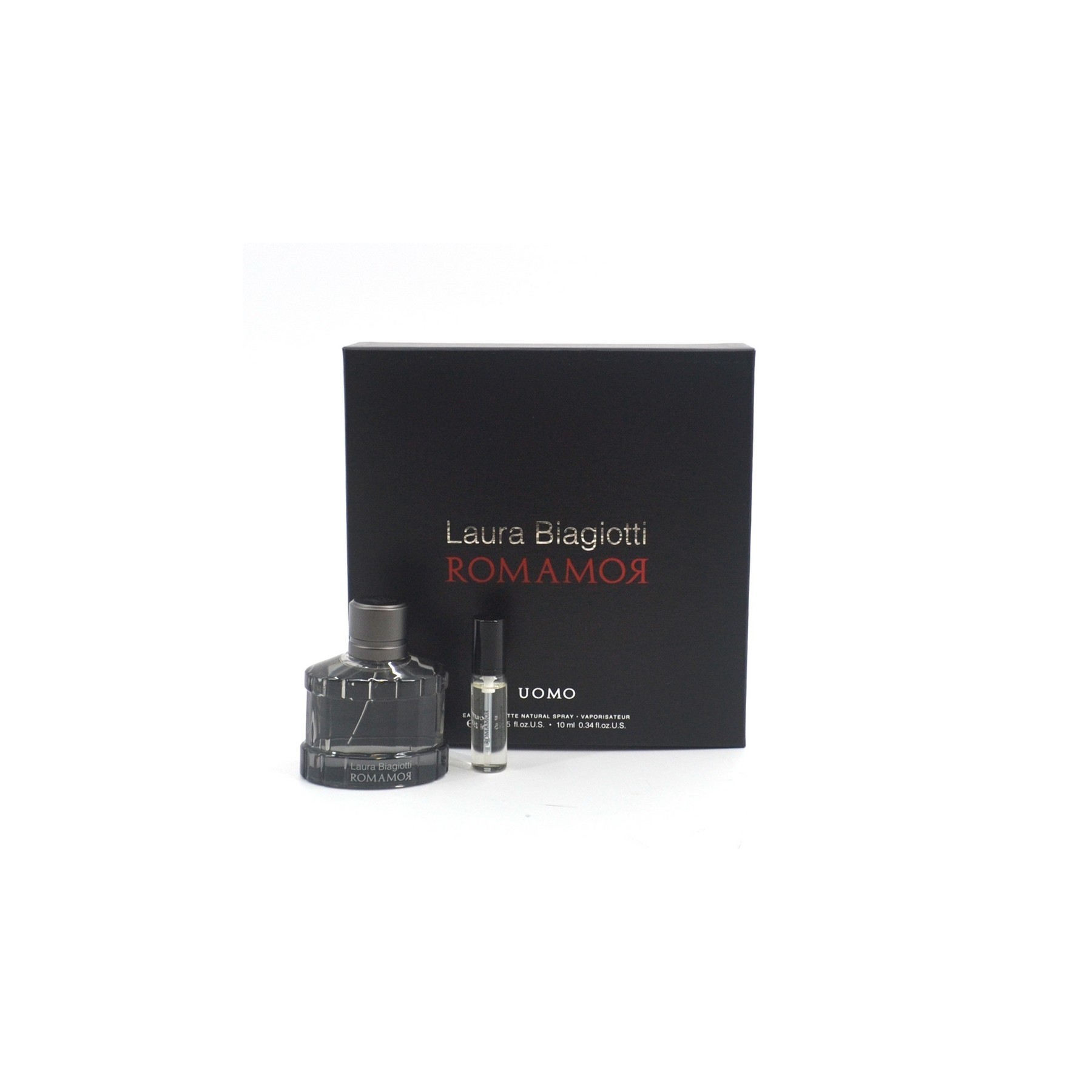 Laura Biagiotti - Romamor Uomo EDT 75 ml + Purse Spray 10 ml - Giftset