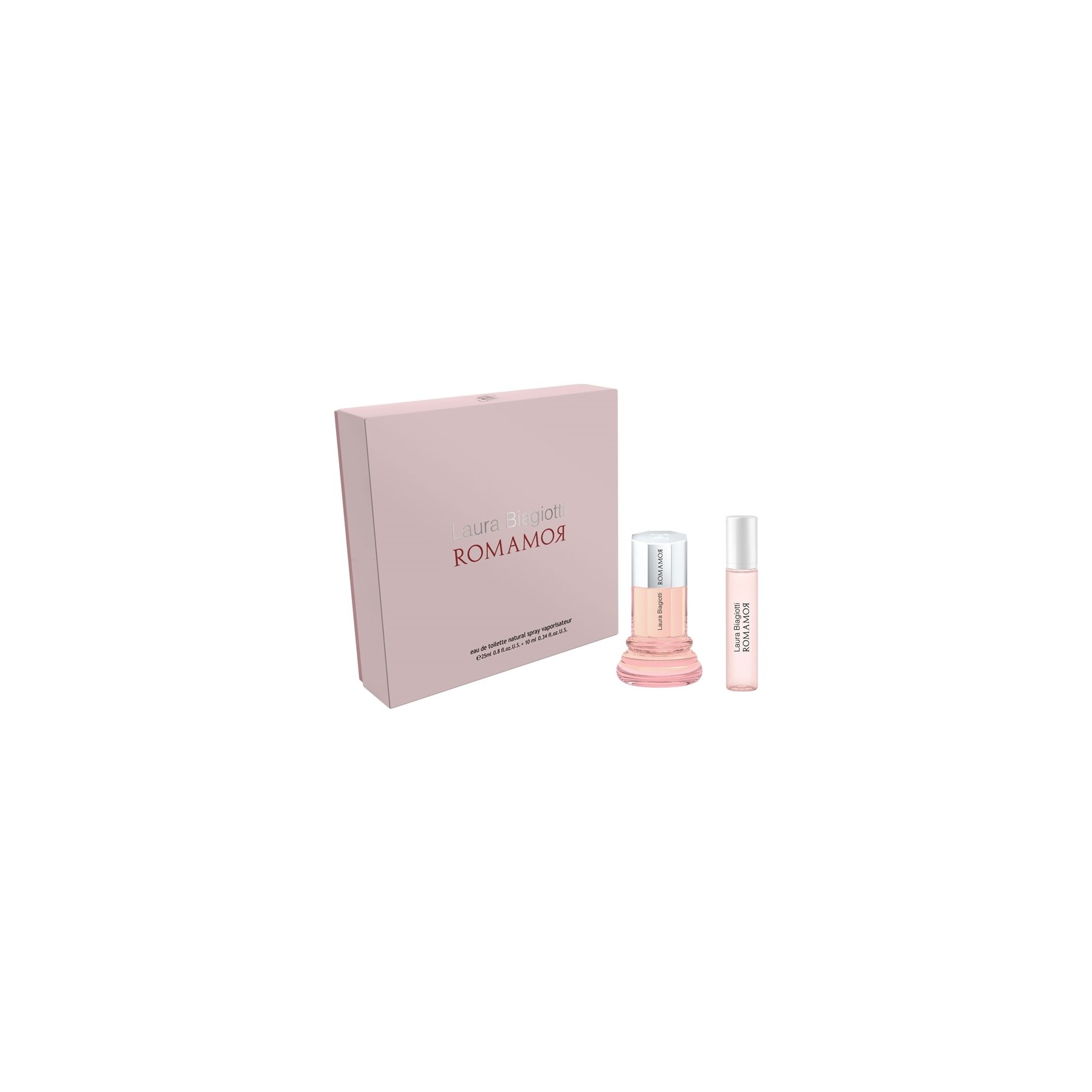 Laura Biagiotti - Romamor EDT 25 ml + Purse Spray 10 ml - Giftset