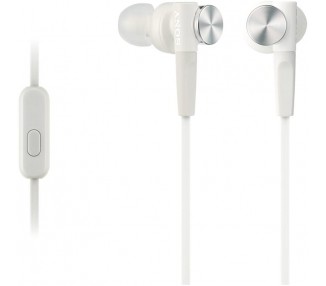 Sony - MDR-XB50AP Earphones With Extra Bass