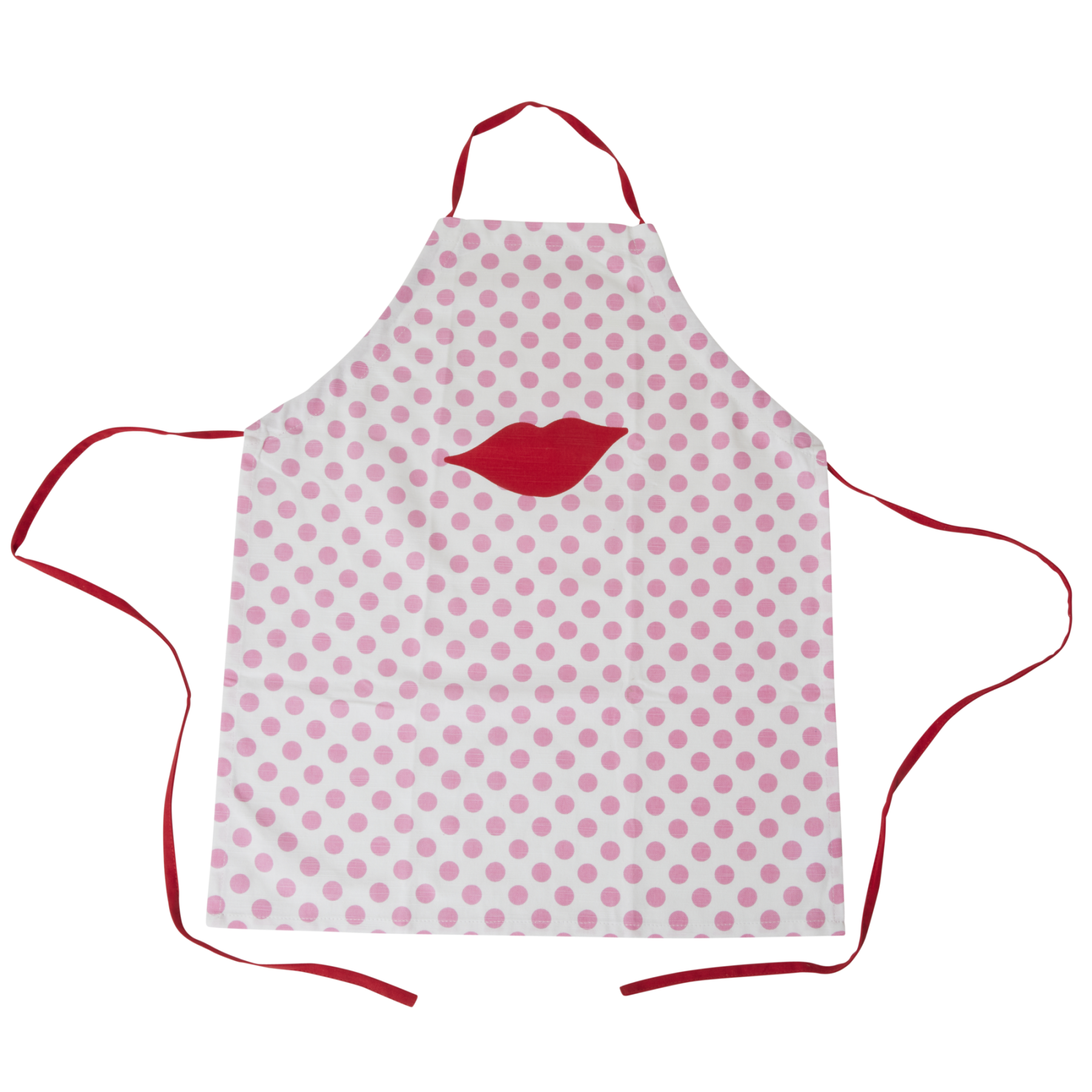 Rice - Kids Cotton Apron - Kiss Print