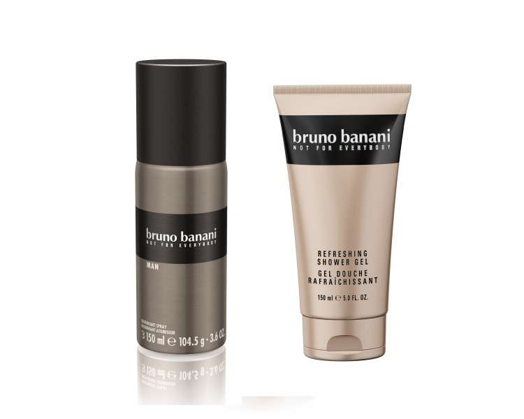 Bruno Banani - Man Deo Spray 150 ml + Shower Gel 150 ml - Giftset
