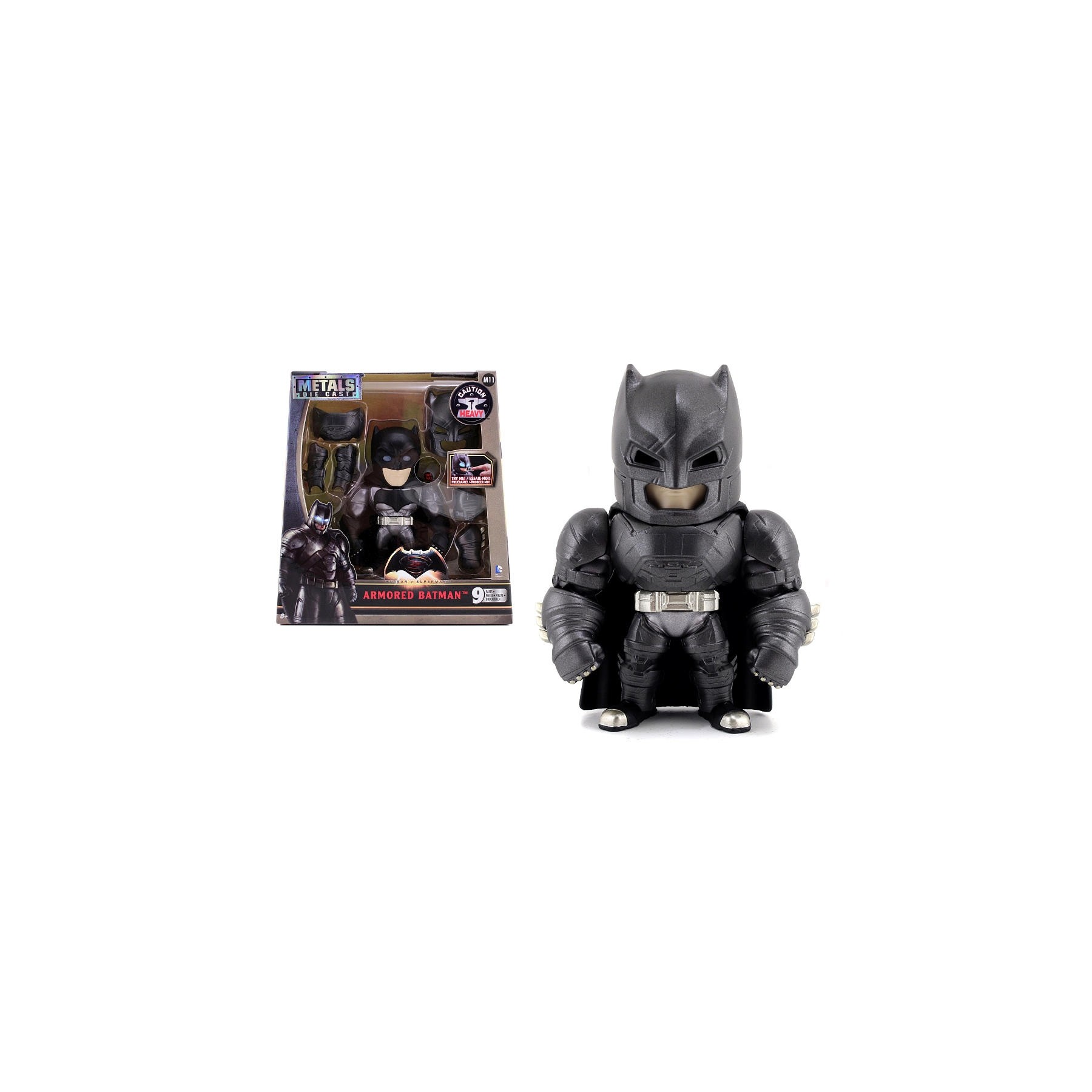 Jada Toys DC Comics Metals Diecast Batman v Superman 4 inch Figure - Armored Batman