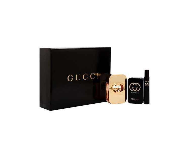 Gucci - Guilty EDT 75 ml + Body Lotion 100 ml + Roller Ball 7,4 ml - Giftbox