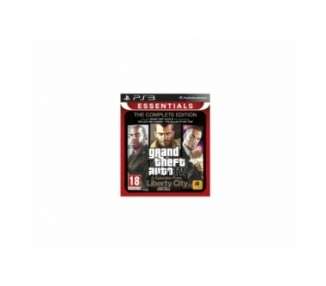 Grand Theft Auto IV GTA 4 Complete Edition Essentials, Juego para Consola Sony PlayStation 3 PS3