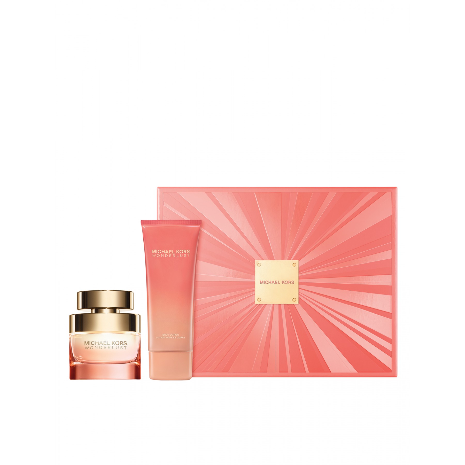 Michael Kors - Wonderlust EDP 50 ml + Body Lotion 100 ml - Giftset