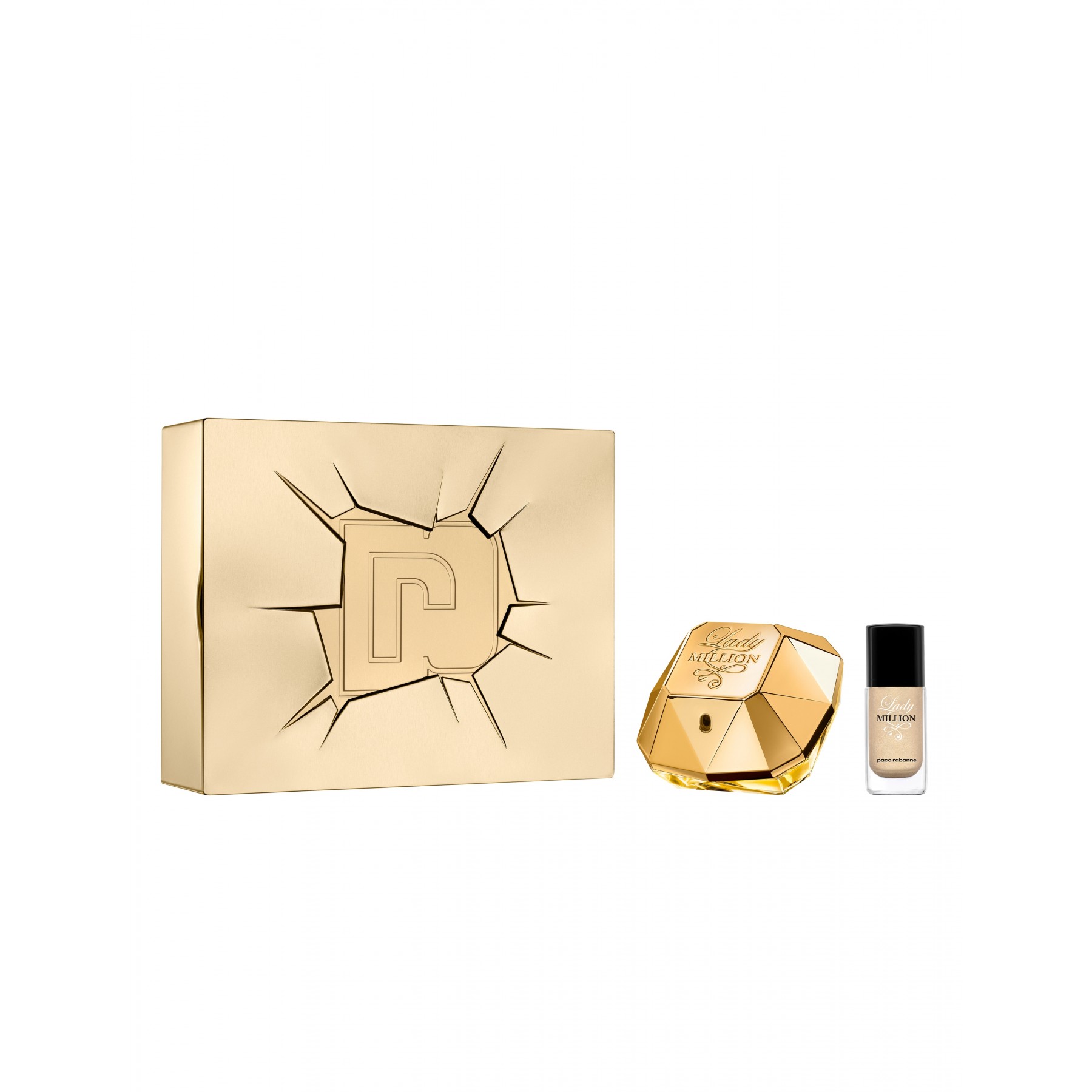 Paco Rabanne - Lady Million EDP 50 ml + Nailpolish - Giftset