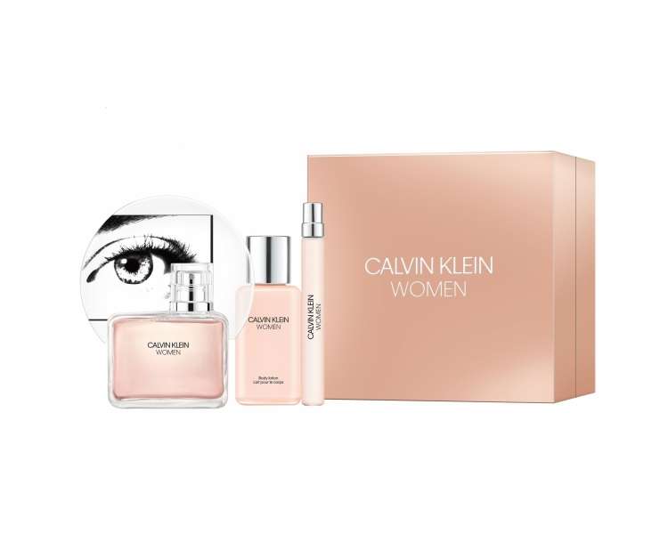 Calvin Klein - Women EDP 100 ml + Body Lotion 100 + EDP 10 ml - Giftset