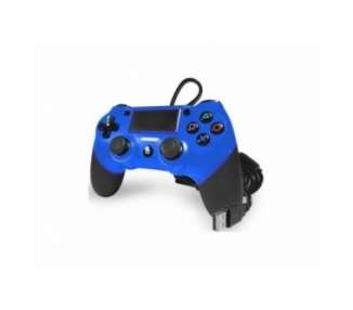 TTX Playstation 4 Champion Con Cable Controller Controlador Mando Azul