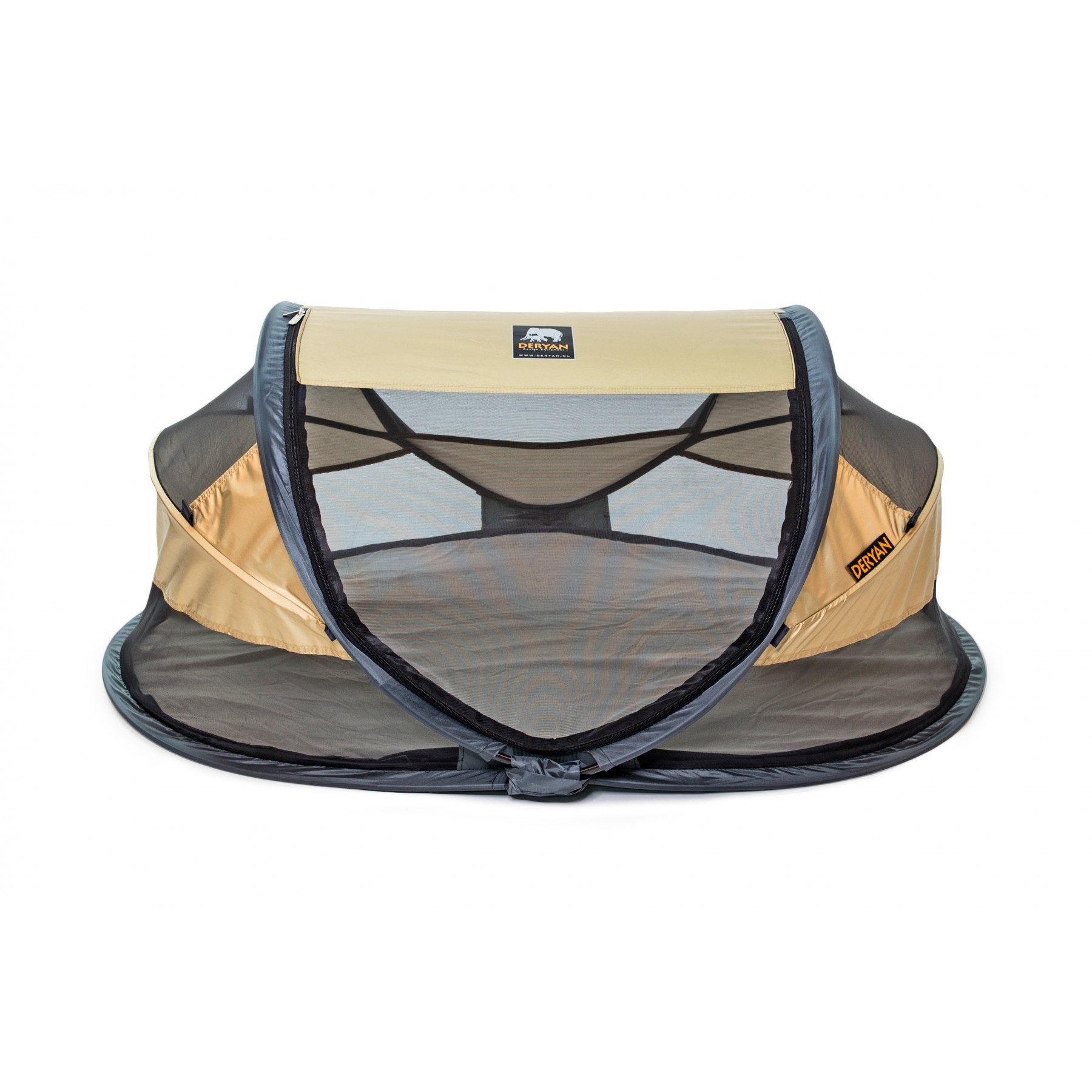 Deryan - Travel Cot Baby - Deluxe Gold