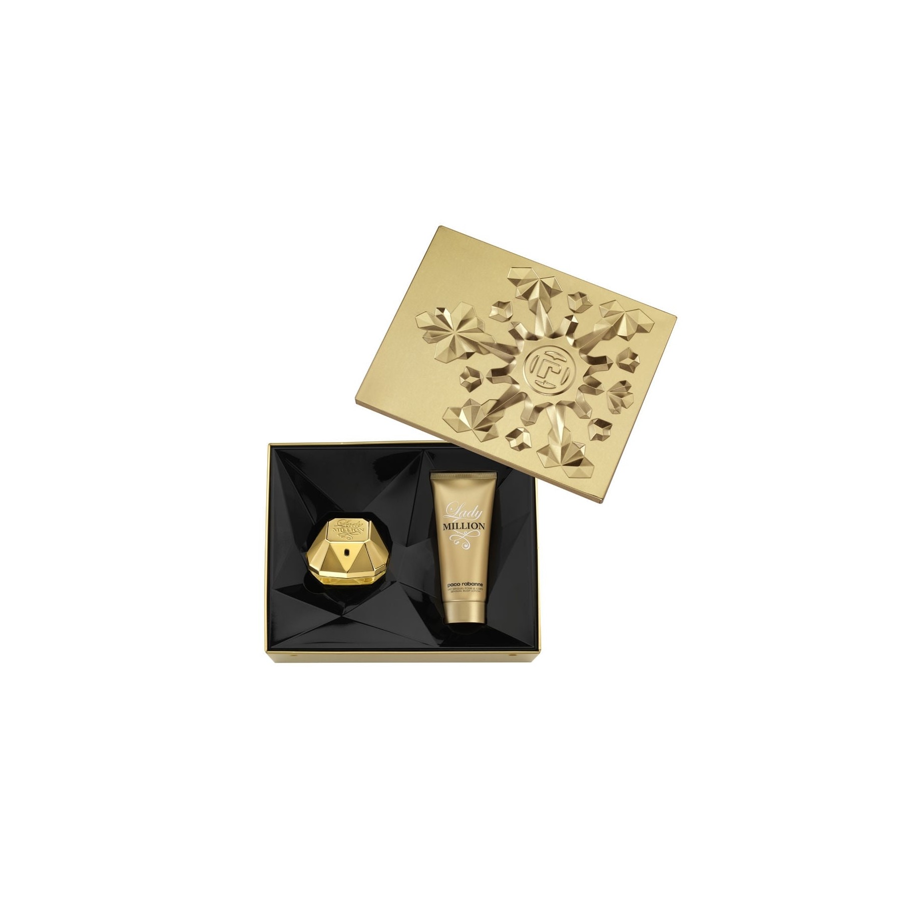 Paco Rabanne - Lady Million EDP 50 ml + Body lotion 75 ml - Giftset
