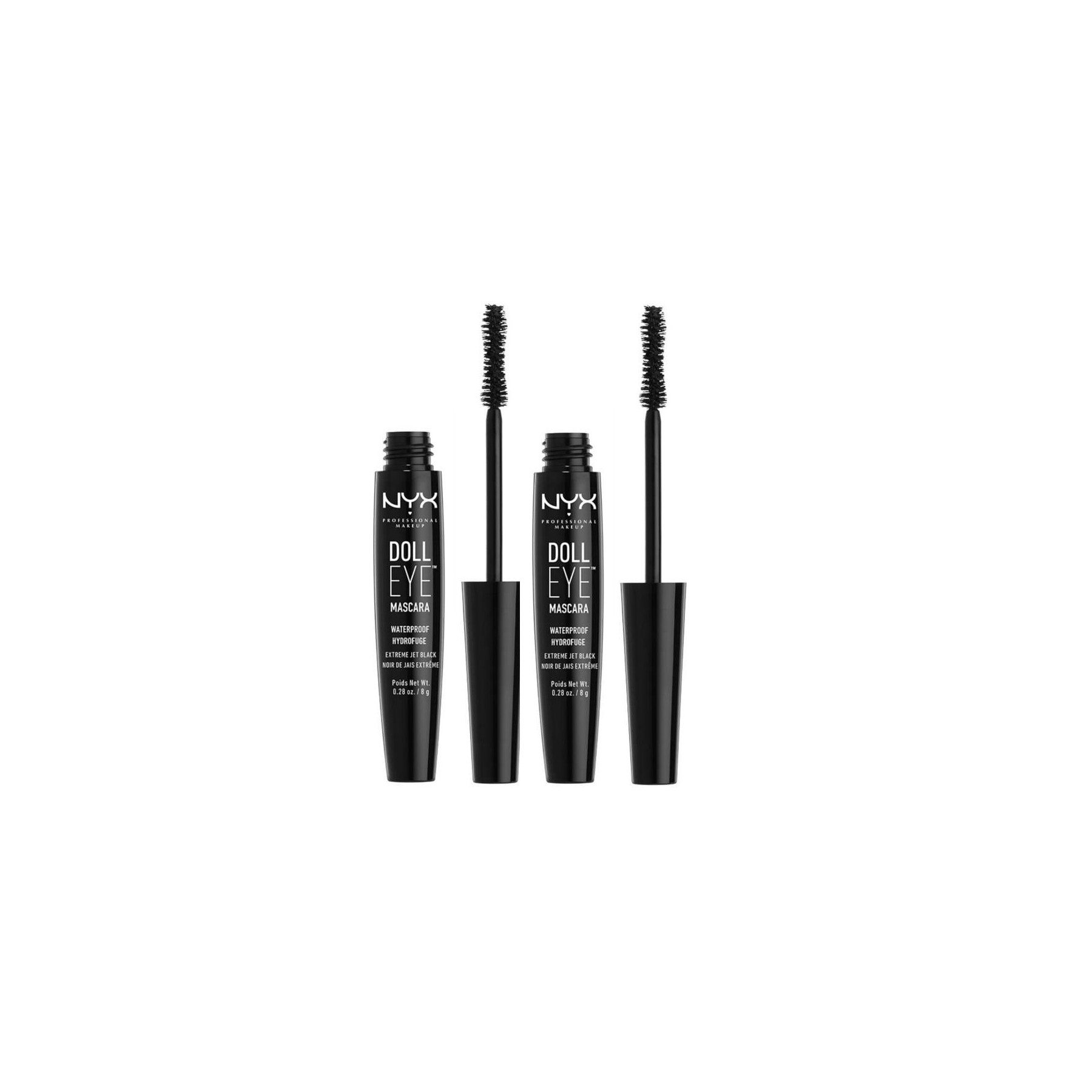 NYX Professional Makeup - Doll Eye Mascara - 2x Waterproof