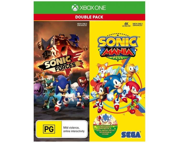 Sonic Mania Plus and Sonic Forces Double Pack