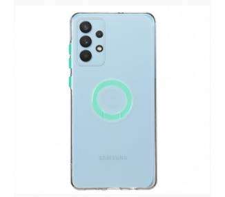 Funda Samsung Galaxy A32 5G Transparente con Anilla - 5 Colores