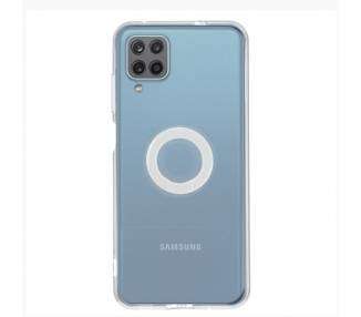 Funda Samsung Galaxy A12 5G Transparente con Anilla - 5 Colores