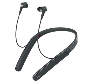 Sony - WI1000X Wireless In-Ear Noise Cancelling Headphones Black