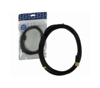 ZedLabz 3m gold plated charging cable for Sony PS4 controllers - extra long charge & play USB lead