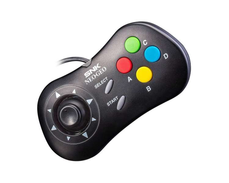 SNK NeoGeo Mini - 40th Anniversary Controller Controlador Mando (Negro)
