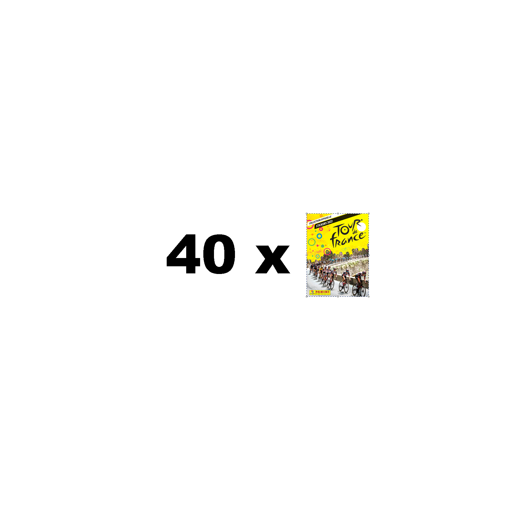Tour de France 2022 Sticker Booster (40 psc) Tour de France 2022 Sticker Booster (40 psc)