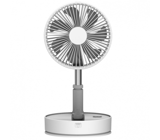 Ventilador APOKIN-P11 Recargable 7200mha y Giratorio 90º con Palo Telescópico Con Mando a Distancia