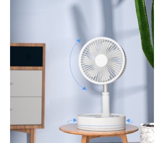 Ventilador APOKIN-P11 Recargable 7200mha y Giratorio 90º con Palo Telescópico Con Mando a Distancia