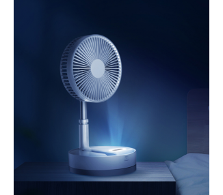 Ventilador APOKIN-P11 Recargable 7200mha y Giratorio 90º con Palo Telescópico Con Mando a Distancia