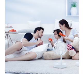 Ventilador APOKIN-P11 Recargable 7200mha y Giratorio 90º con Palo Telescópico Con Mando a Distancia