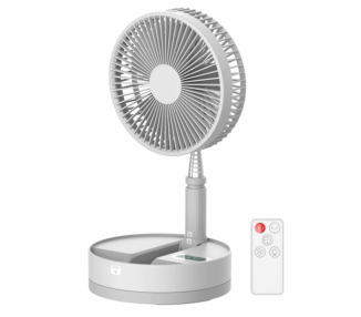 Ventilador APOKIN-P11 Recargable 7200mha y Giratorio 90º con Palo Telescópico Con Mando a Distancia