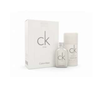 Calvin Klein - CK One EDT 15 ml + Deo Stik - Giftset