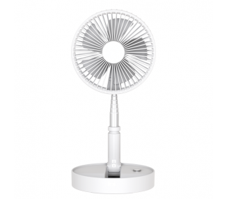 Ventilador APOKIN-P9S Recargable 7200mha con Palo Telescópico Con Mando a Distancia
