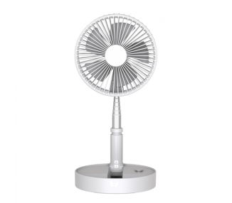 Ventilador APOKIN-P9S Recargable 7200mha con Palo Telescópico Con Mando a Distancia
