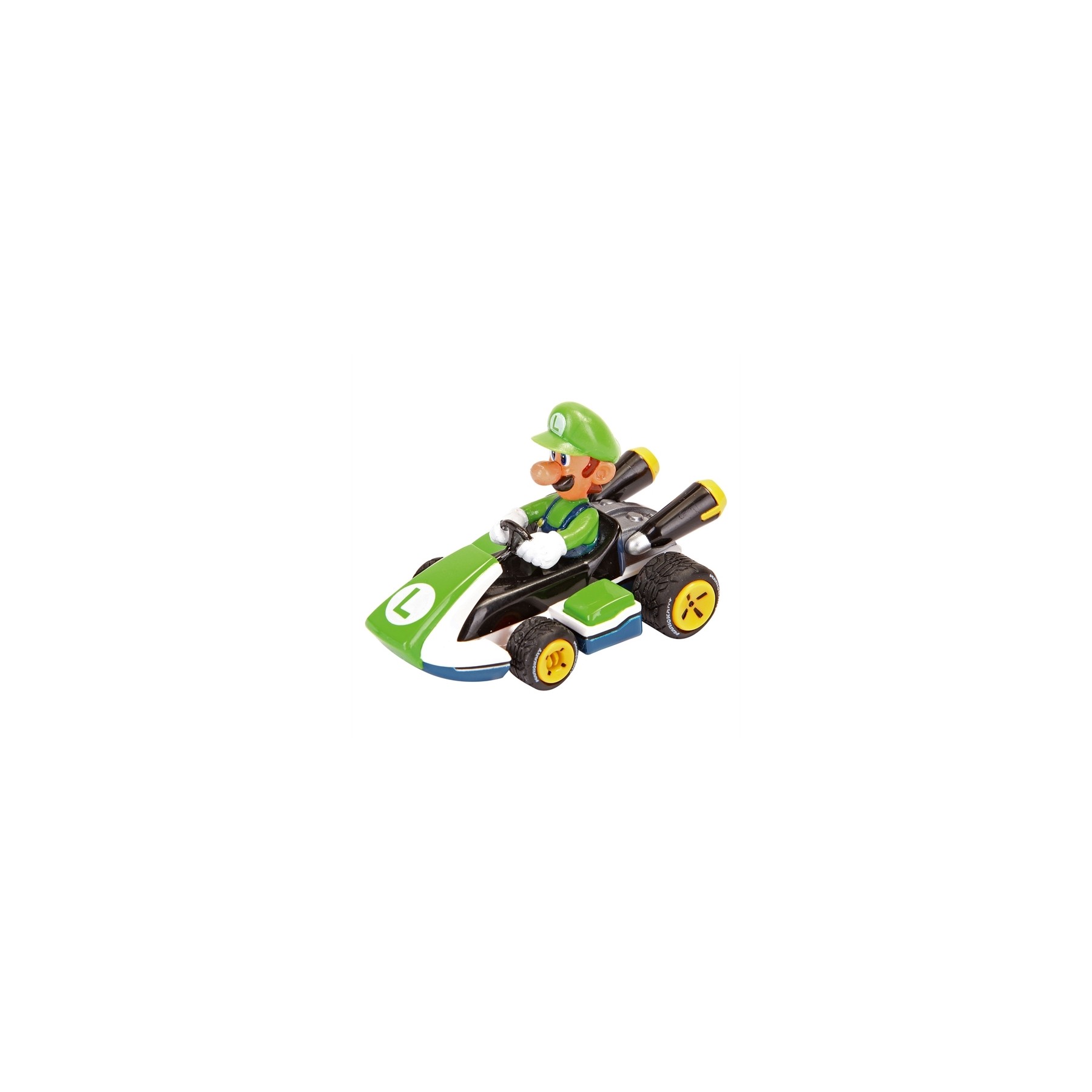 Carrera Pull Back Super Mario Kart - Luigi