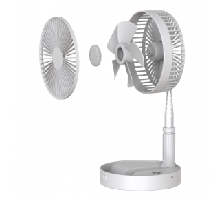 Ventilador APOKIN-P9S Recargable 7200mha con Palo Telescópico Con Mando a Distancia