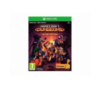 Minecraft Dungeons Hero Edition (FR/NL-Multi in game), Juego para Consola Microsoft XBOX Series X
