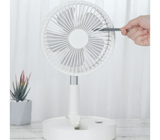 Ventilador APOKIN-P9S Recargable 7200mha con Palo Telescópico Con Mando a Distancia