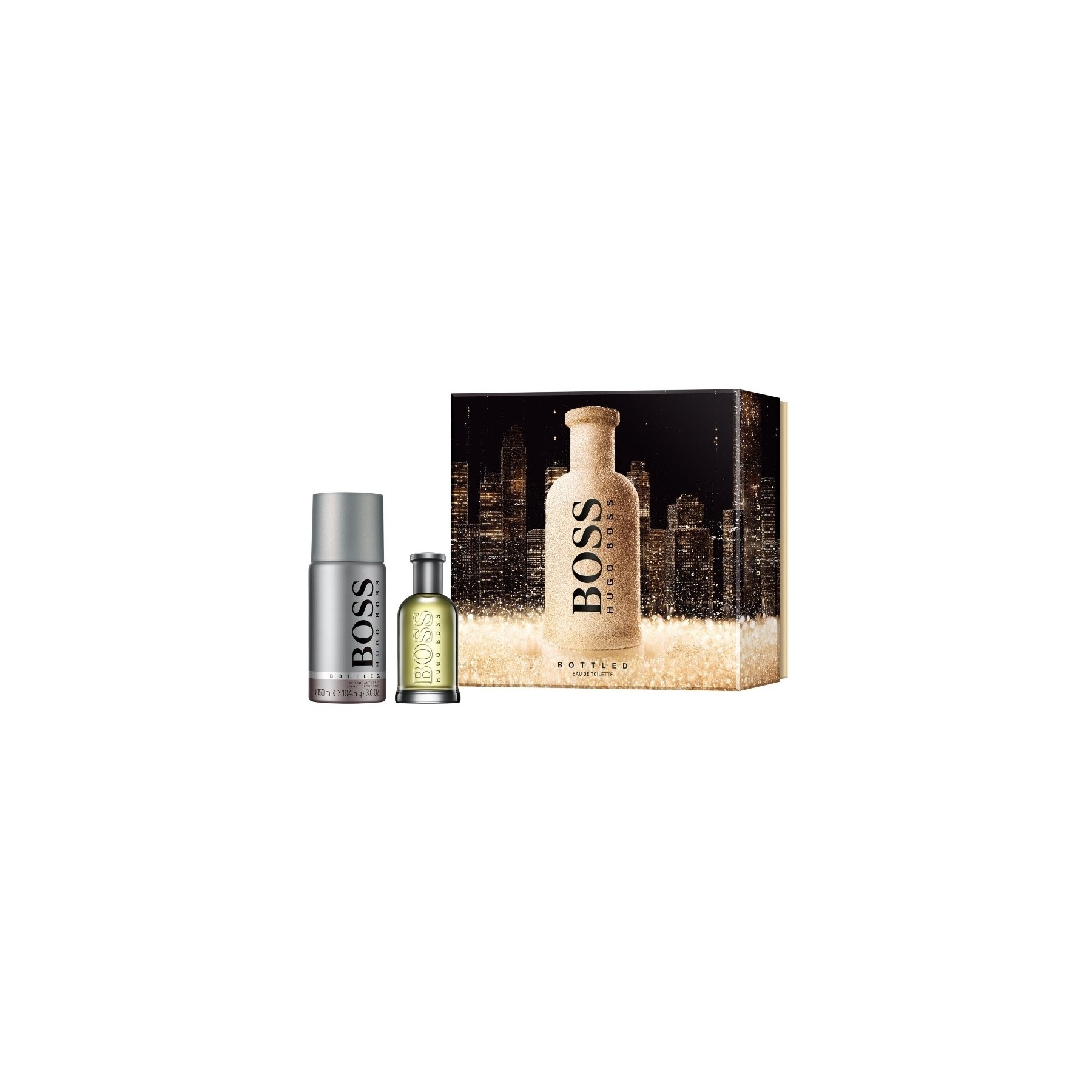 Hugo Boss - Bottled EDT 50 ml + Deo Spray 150 ml - Giftset