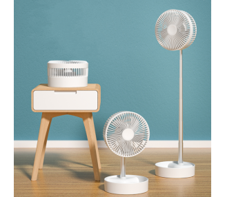 Ventilador APOKIN-F3 Recargable 1800mha con Palo Telescópico