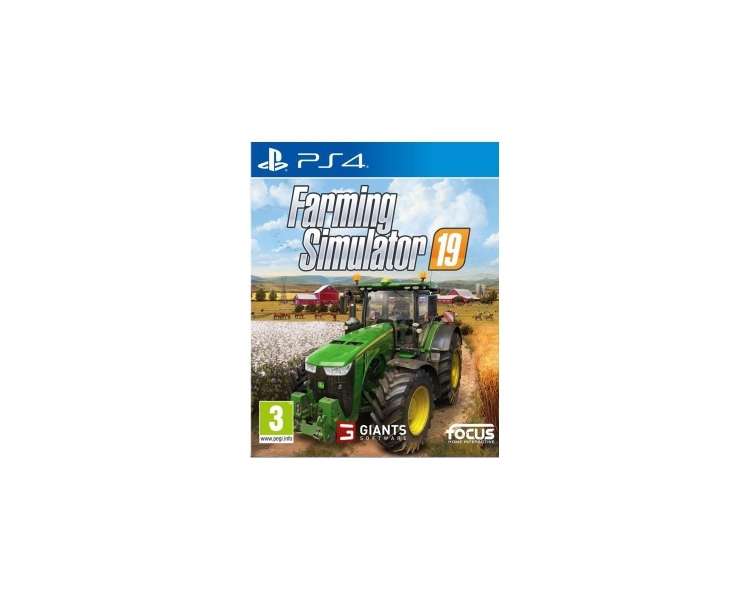 Farming Simulator 19, Juego para Consola Sony PlayStation 4 , PS4
